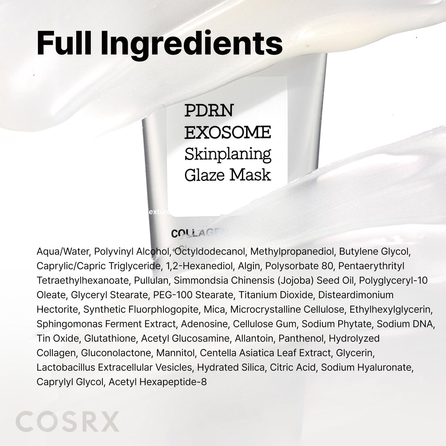 COSRX PDRN EXOSOME Glaze Wrapping Mask with SALMON DNA PDRN, Easy Peel-Off Overnight Mask for Glass Skin, Firmness - PrimeBioHealth - canada supplements