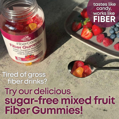 Country Farms Fiber Care Prebiotic Gummies, 6g of Fiber Per Serving, FOS from Beets, Digestive Health, Supports Regularity, Mixed Fruit Flavor - PrimeBioHealth - canada supplements