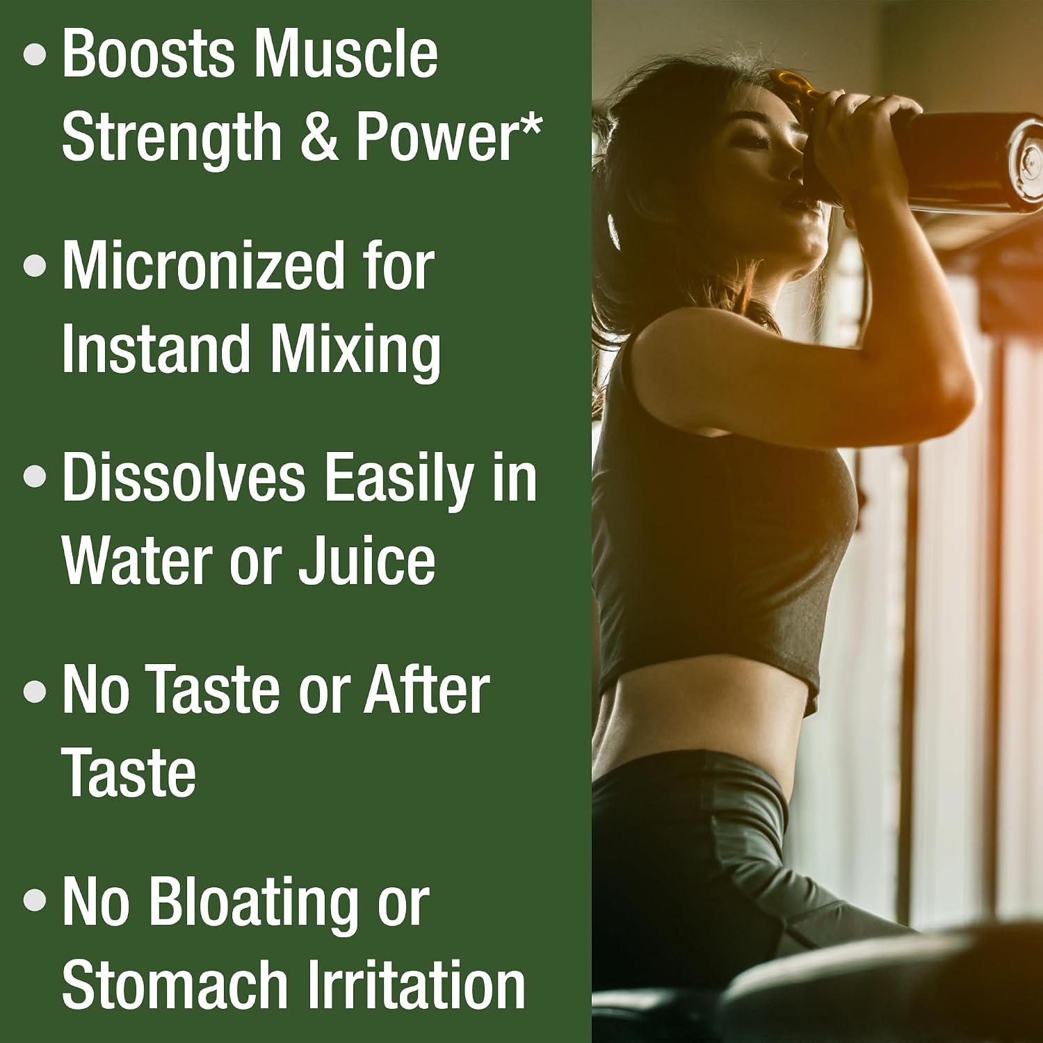 Creapure Creatine Monohydrate Powder. Ultra High Purity German Made Creatine with Nothing Else Added at All. Pure and Unflavored for Men & Women. Zero Bloating, No Sugar, Vegan Friendly Supplement - PrimeBioHealth - canada supplements