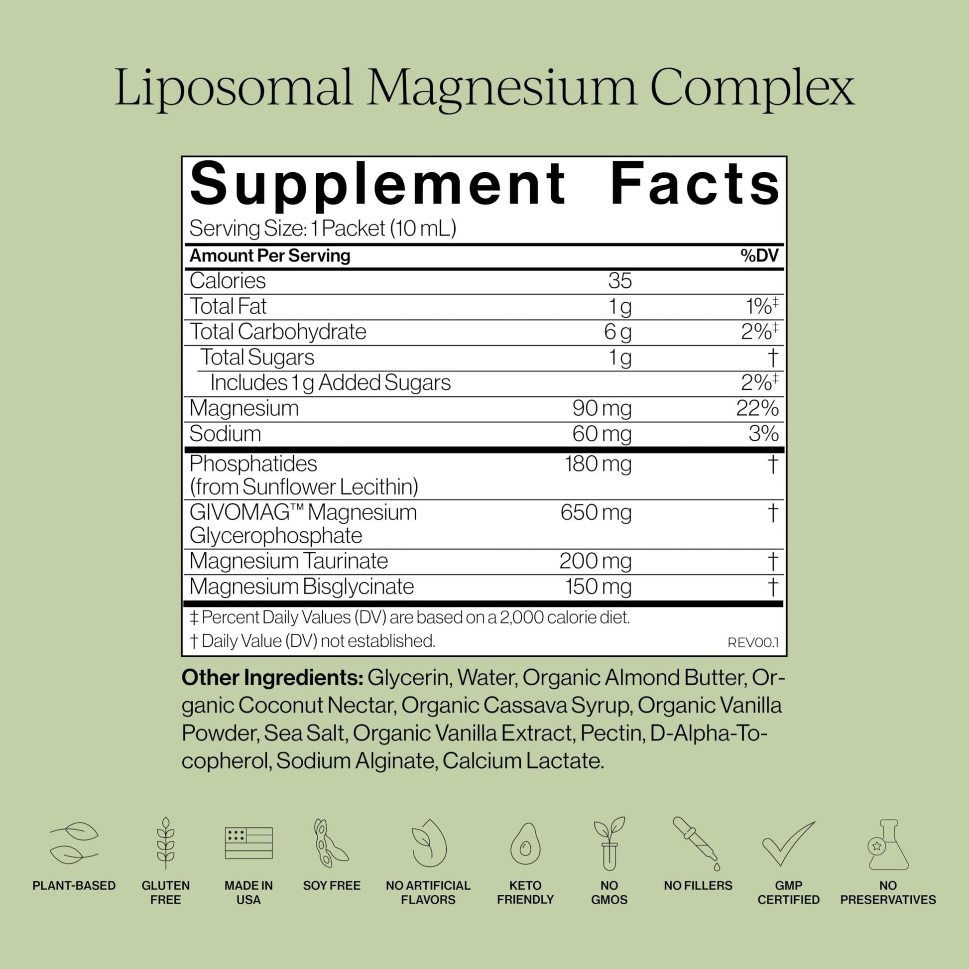 Cymbiotika Liposomal Magnesium Complex – Promotes Relaxation, Restful Sleep, and Heart & Brain Health – Highly Absorbable 3-in-1 Formula - PrimeBioHealth - canada supplements