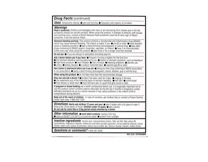 Cystex Plus Urinary Pain Relief Tablets 40 ea (Packs of 2)