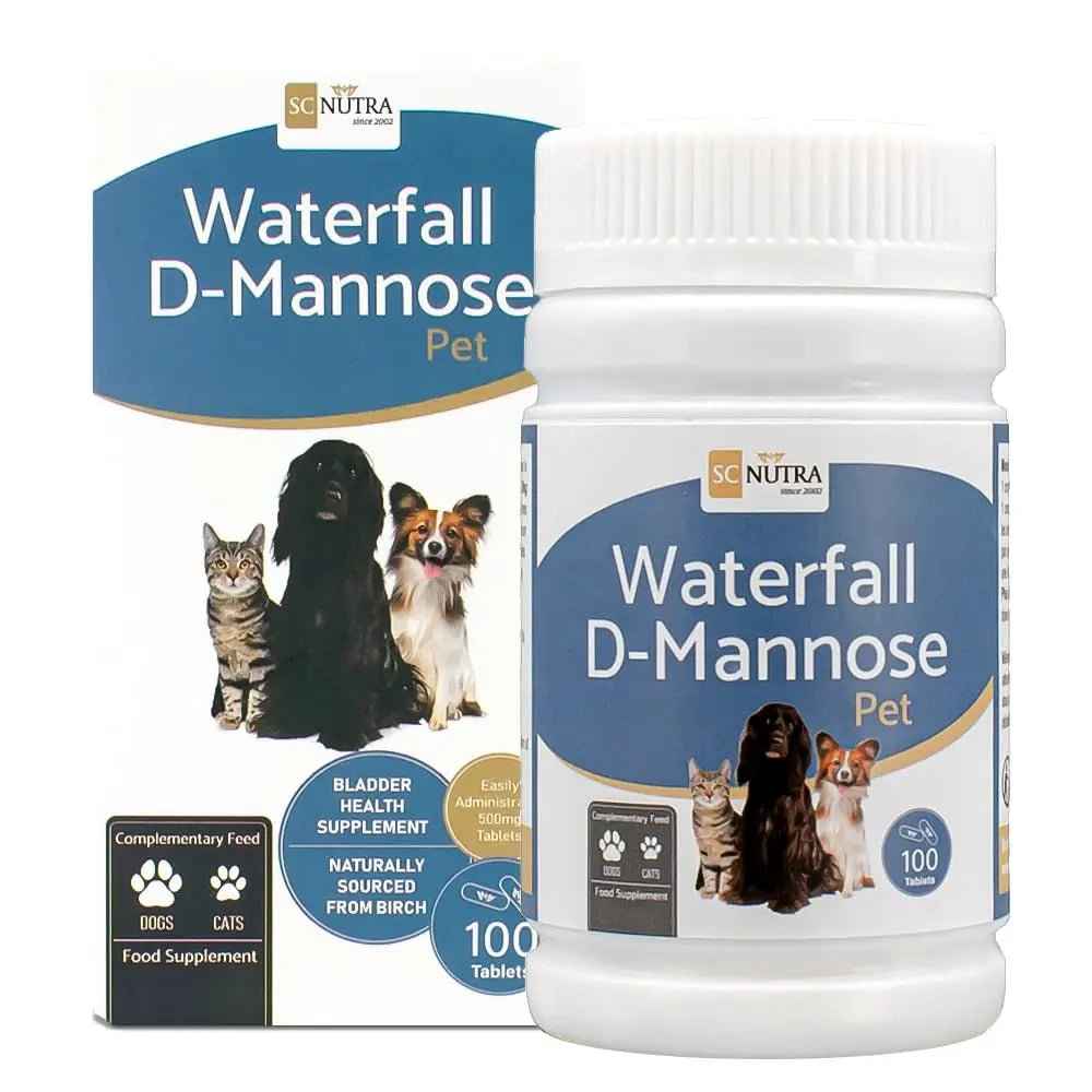 D-Mannose Pet Tablets for Cats & Dogs by SC Nutra