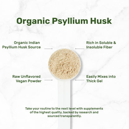 DEAL SUPPLEMENT Organic Psyllium Husk Powder, 3lbs (48oz) – Unflavored Plant Based Soluble Dietary Fiber – Gut & Digestion Health – Great for Baking & Cooking – Keto Friendly, Gluten Free, Non-GMO - PrimeBioHealth - canada supplements