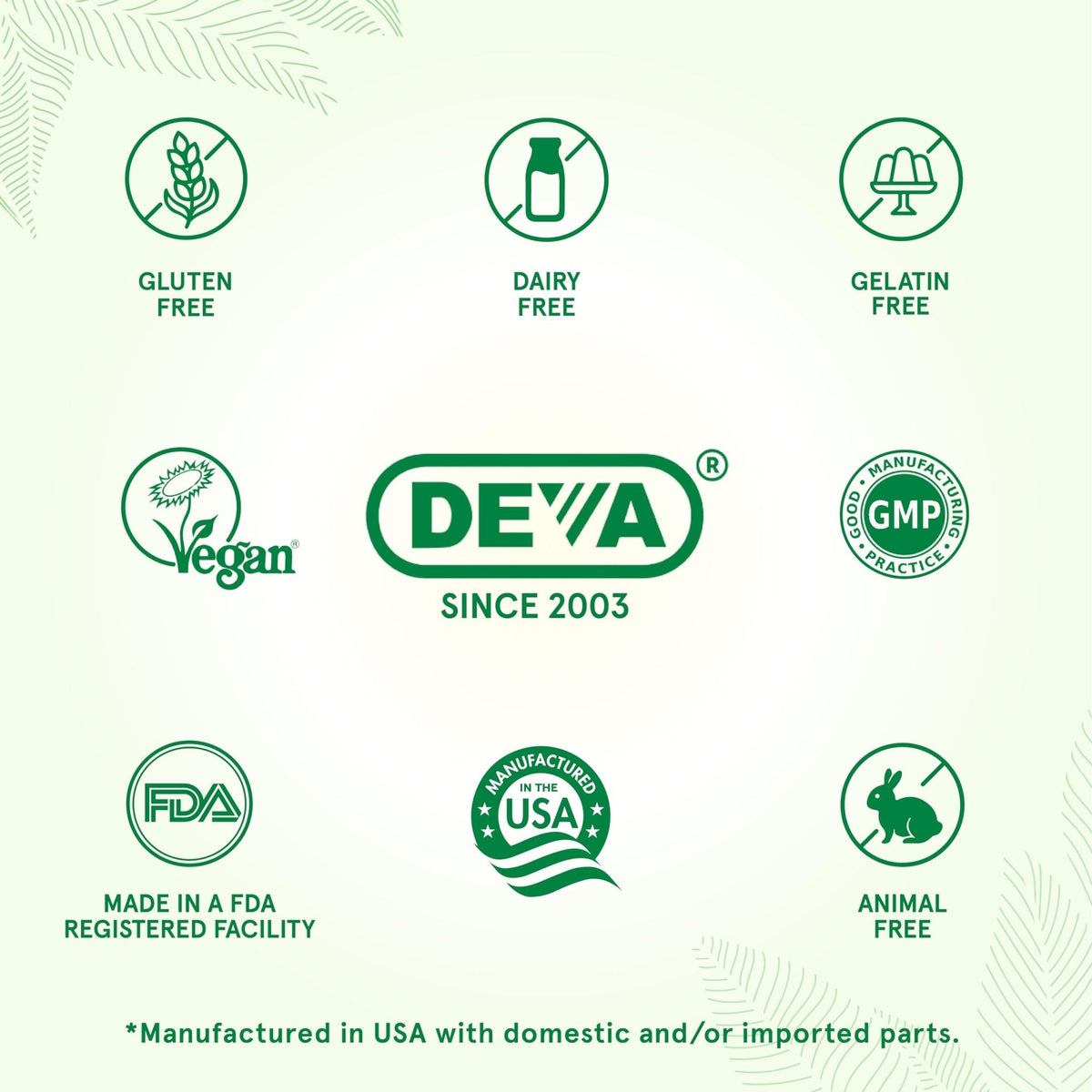 DEVA Vegan Probiotic Supplement - Pre, Pro, and Postbiotics for Digestive Health, 5 Billion CFU, Soil-Based, Spore-Forming, Dairy Free, FOS Prebiotics - PrimeBioHealth - canada supplements