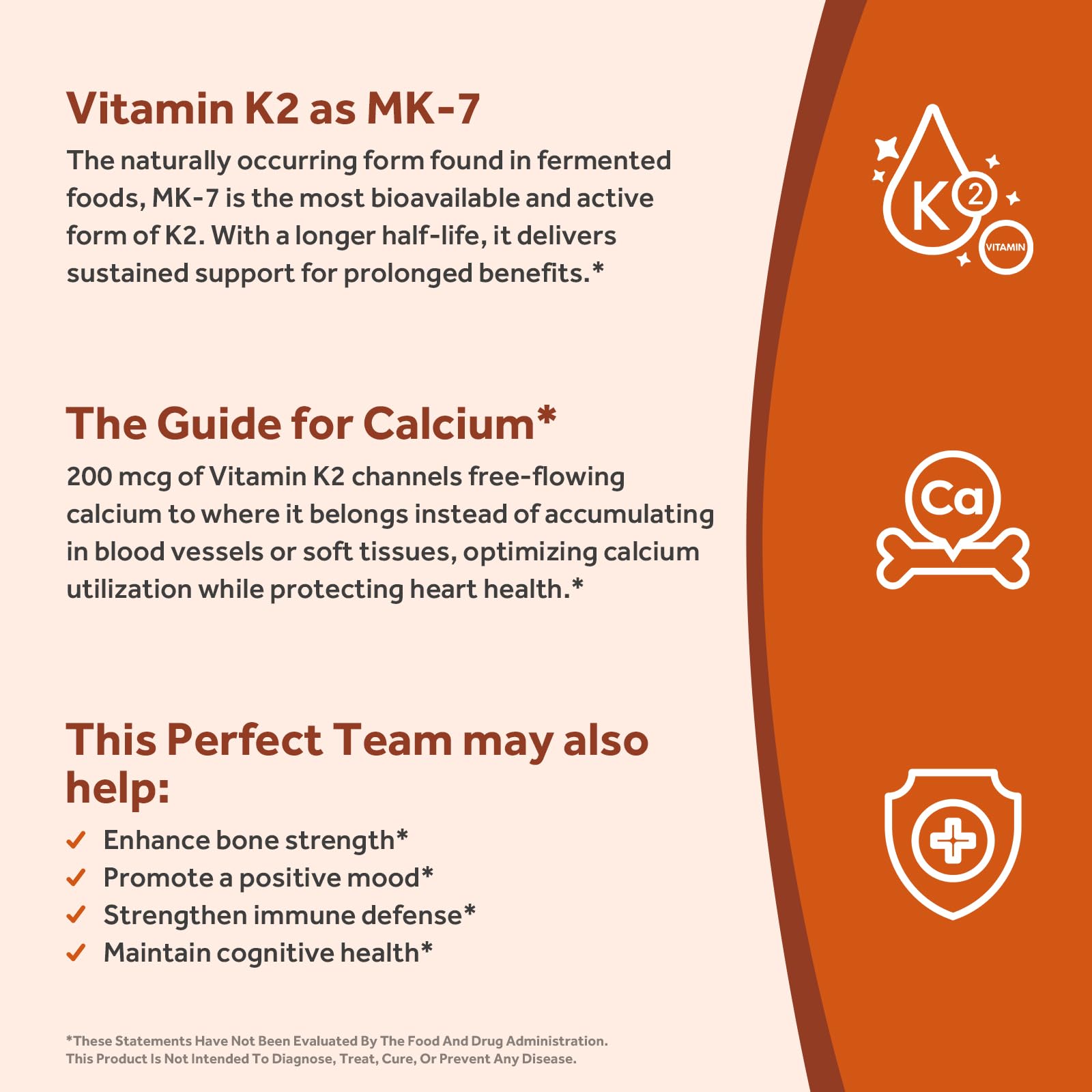 Doctor's Recipes Vitamin D3 K2, 10,000 IU, 200 mcg, MK-7, Strong Bone Density, Teeth, Immune, Heart Support, Energy, Calcium Absorption, - PrimeBioHealth - canada supplements