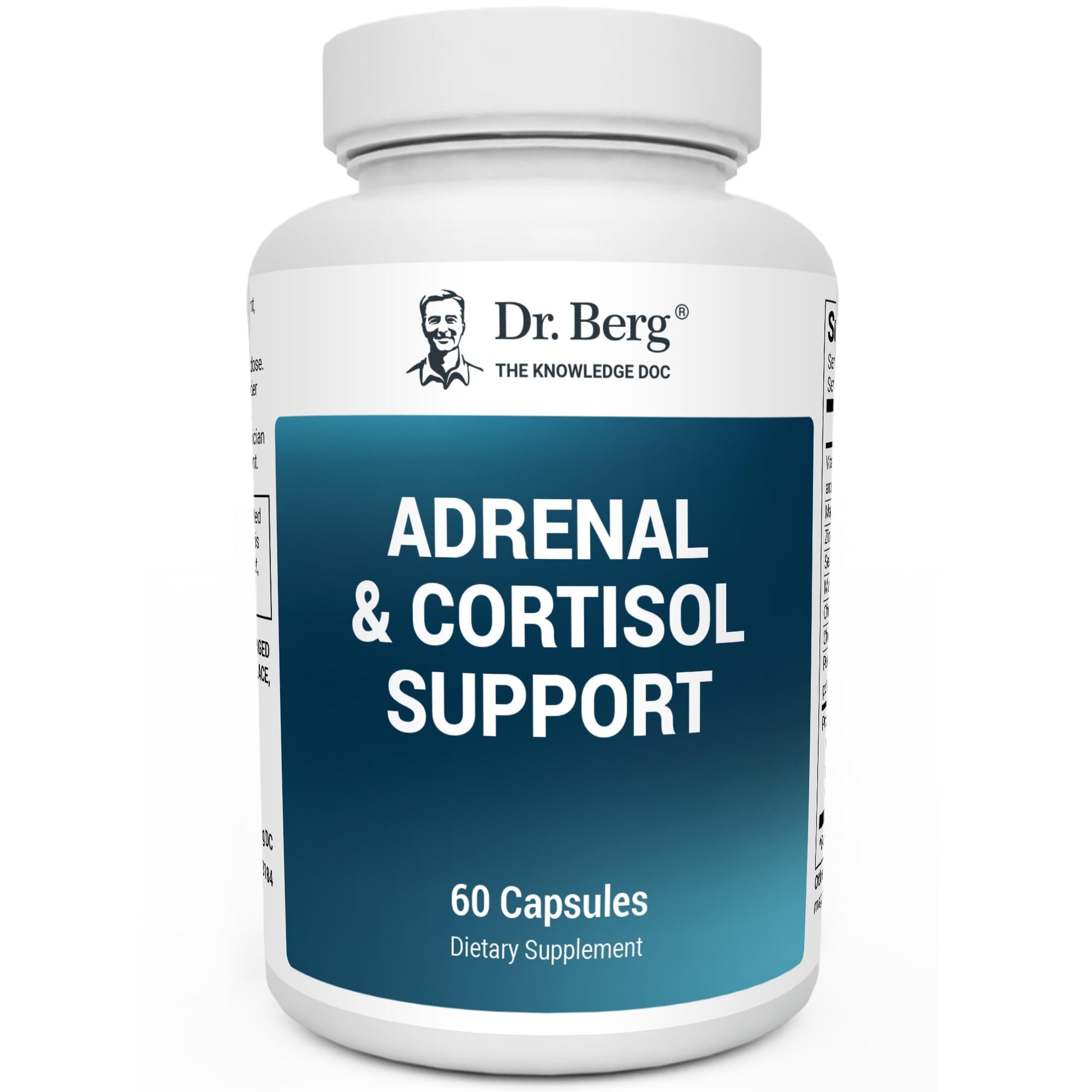 Dr. Berg Adrenal & Cortisol Capsules - Adrenal Supplement & Cortisol Manager - Mood, Focus, Relaxation and Stress Support - Adrenal Supplements with Ashwagandha Extracts - 60 Capsules - PrimeBioHealth - canada supplements
