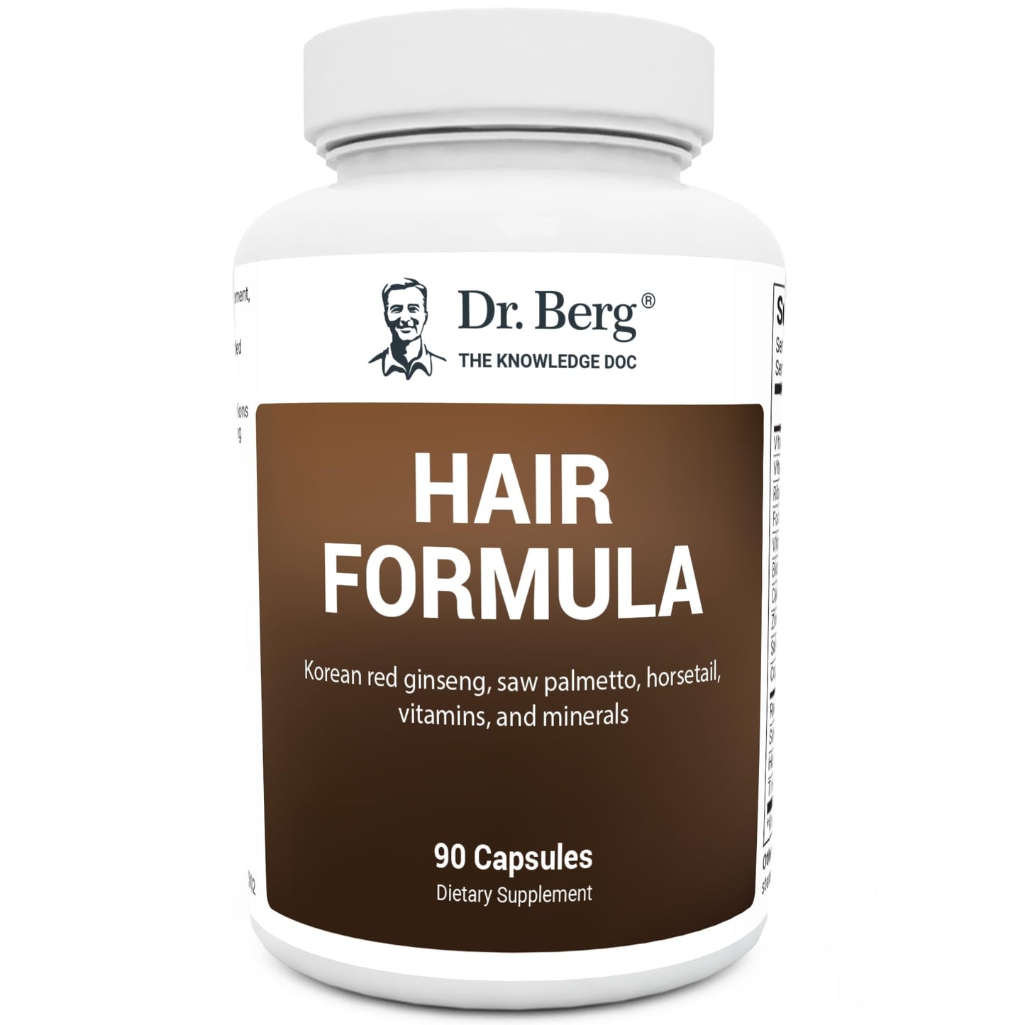 Dr. Berg All-in-One Vitamins for Hair, Skin, & Nails - Advanced Formula with Biotin, Saw Palmetto, DHT Blocker, & Trace Minerals - 90 Veg Capsules - PrimeBioHealth - canada supplements