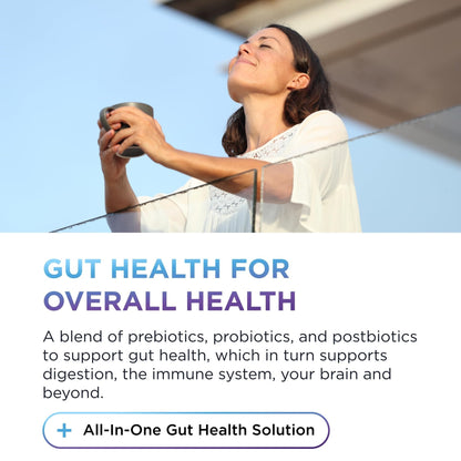 DR. EMIL NUTRITION Total Gut Health Complex - Prebiotic, Probiotic & Postbiotic Supplement - Supports Digestive Health, Bloating & Gut Balance - PrimeBioHealth - canada supplements