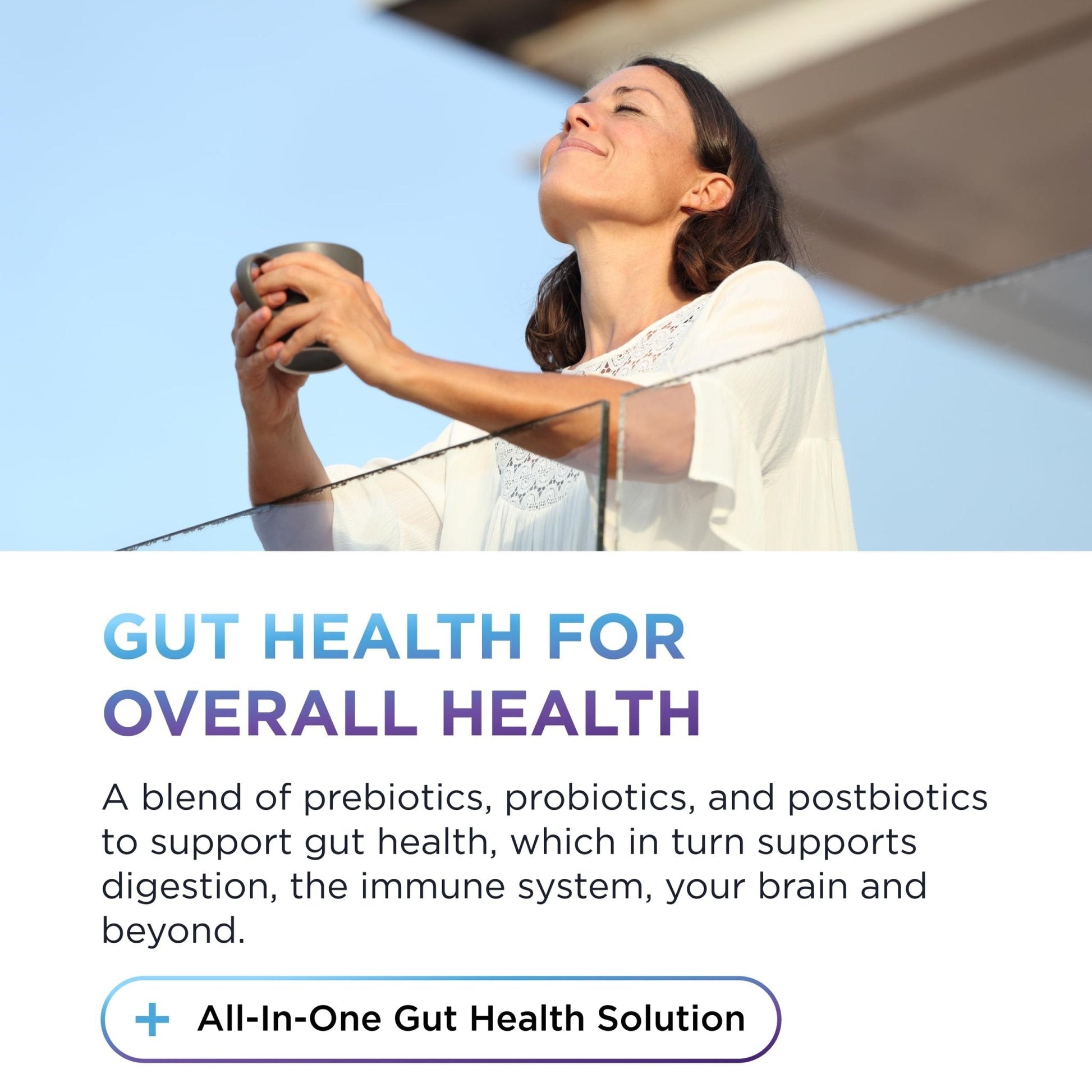 DR. EMIL NUTRITION Women & Men Total Gut Health Complex | Prebiotic + Probiotic + Postbiotic Gut Health Supplements - PrimeBioHealth - canada supplements