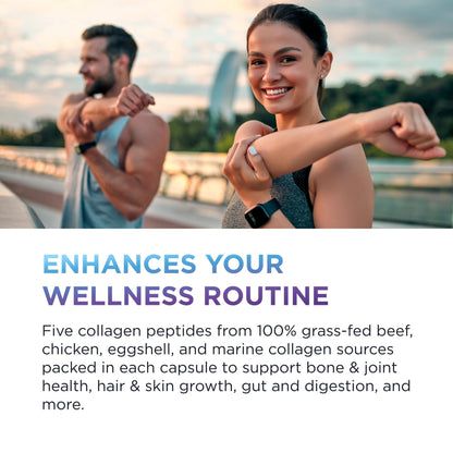 DR. EMIL NUTRITION Women's Multi Collagen Pills | Collagen Supplements to Support Hair, Skin, Nails, & Joints | Hydrolyzed Collagen Supplements Types - PrimeBioHealth - canada supplements