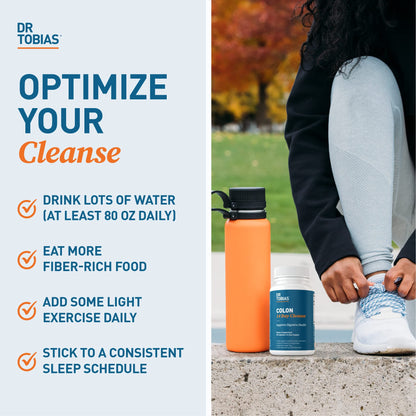 Dr. Tobias Colon Cleanse - Constipation Relief & Gut Health Support for Women & Men | 14 Day Colon Cleanser for a Gentle Colon Detox - PrimeBioHealth - canada supplements