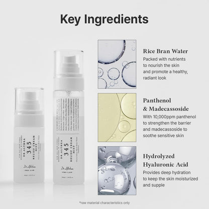 Dr.Althea 345 Relief Cream Mist | Hydrating Facial Mist with Rice Extract | Soothing Care for Sensitive Skin - PrimeBioHealth - canada supplements
