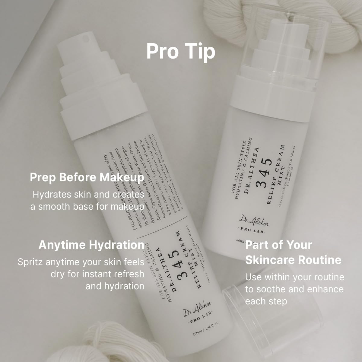 Dr.Althea 345 Relief Cream Mist | Hydrating Facial Mist with Rice Extract | Soothing Care for Sensitive Skin - PrimeBioHealth - canada supplements