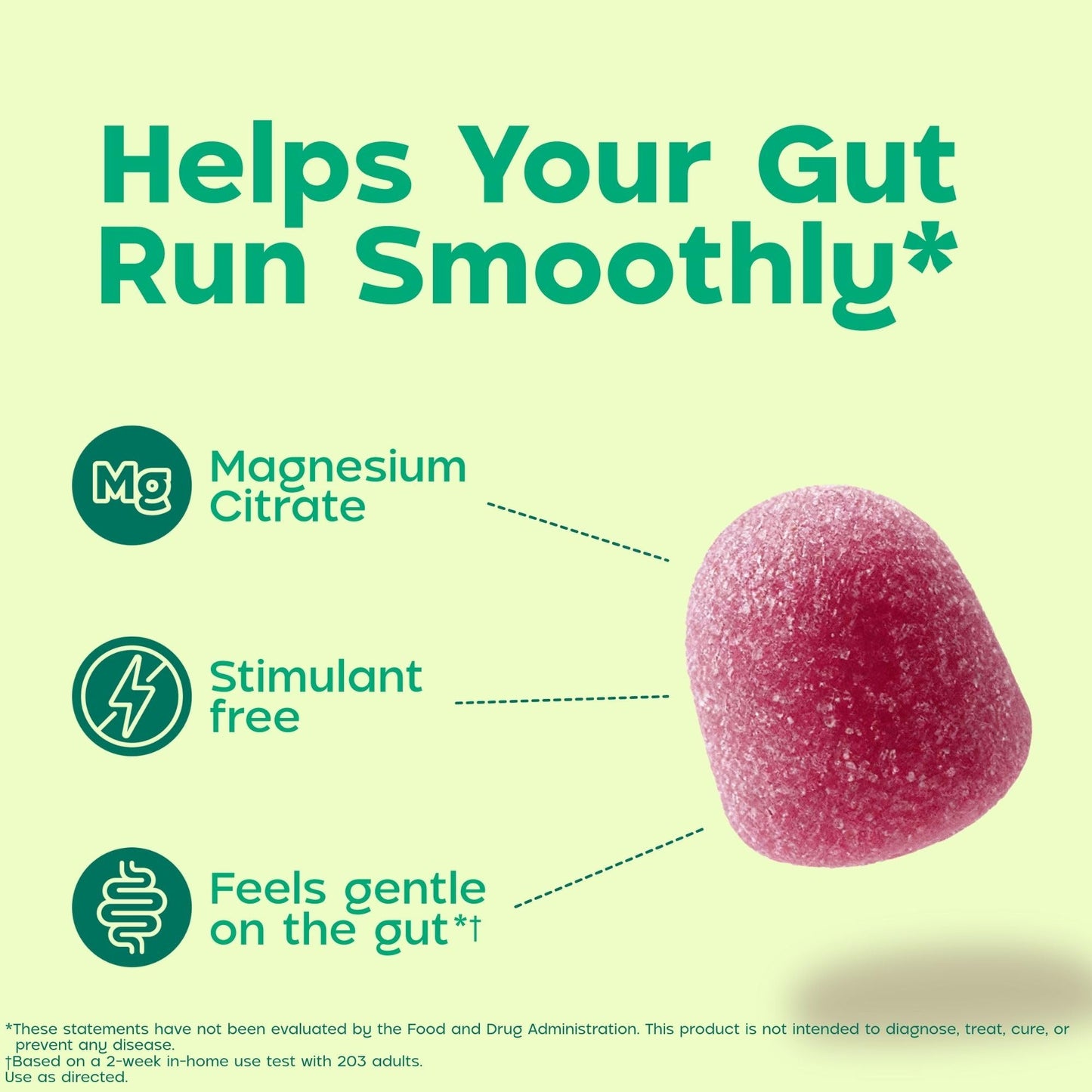 Dulcolax Daily Gut Support Gummies, Magnesium Formula, Stimulant-Free, Berry Flavor, 60 Count - PrimeBioHealth - canada supplements