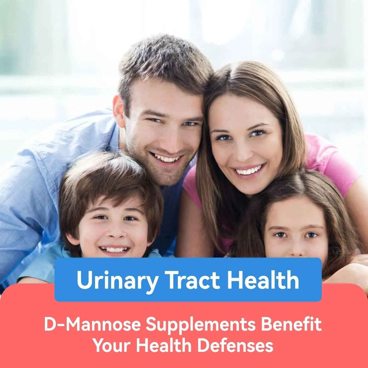 EAZGOO D-Mannose Supplement – 1000mg Capsules with Cranberry, Vitamin C, Hibiscus & Dandelion Extract, Support Urinary Health, D Mannose & Cranberry Capsules, 90 Count(Pack of 2)