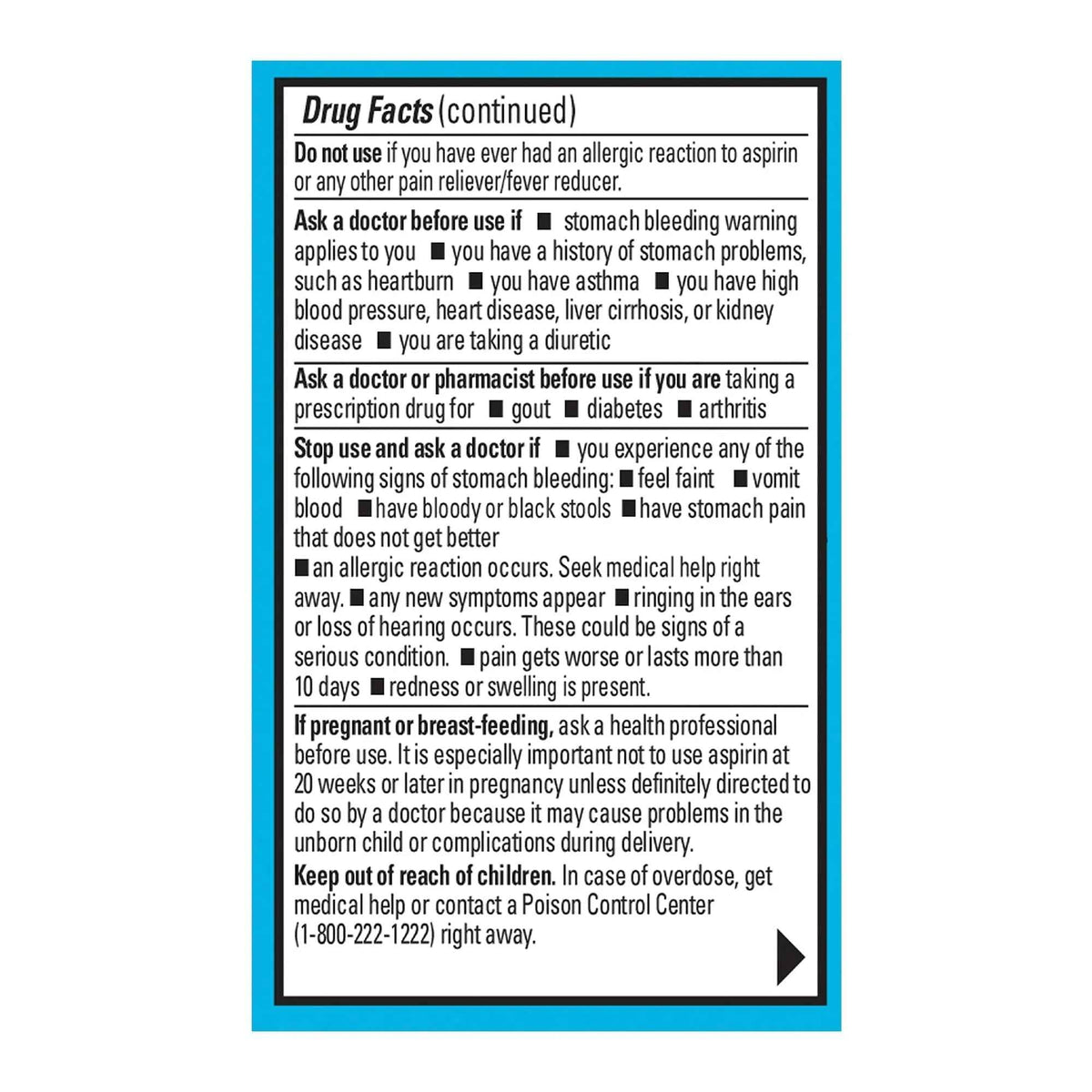 Ecotrin Low Strength Safety Coated Aspirin | NSAID | 81mg | 365 Tablets