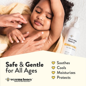 ECZEMA HONEY Oatmeal Body Lotion - Hand & Body Cream for Eczema Relief - Natural Dry Skin Repair (16 Oz) - PrimeBioHealth - canada supplements