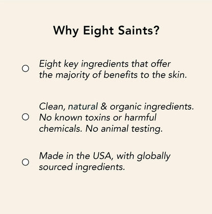 Eight Saints Firm Intentions Anti Aging Neck Cream, Natural & Organic, For Firming Skin and Reducing Wrinkles, 2 Ounces - PrimeBioHealth - canada supplements
