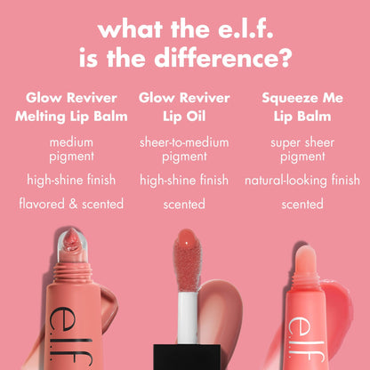 e.l.f. Glow Reviver Melting Lip Balm, Hydrating Tinted Lip Balm For A Glossy Finish & Soft, Supple Lips - PrimeBioHealth - canada supplements