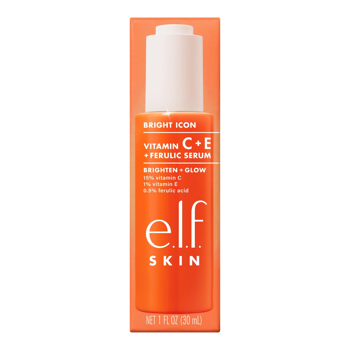 e.l.f. SKIN Bright Icon Vitamin C + E + Ferulic Serum, Brightening & Soothing Face Serum, Helps Even Skin Tone - PrimeBioHealth - canada supplements
