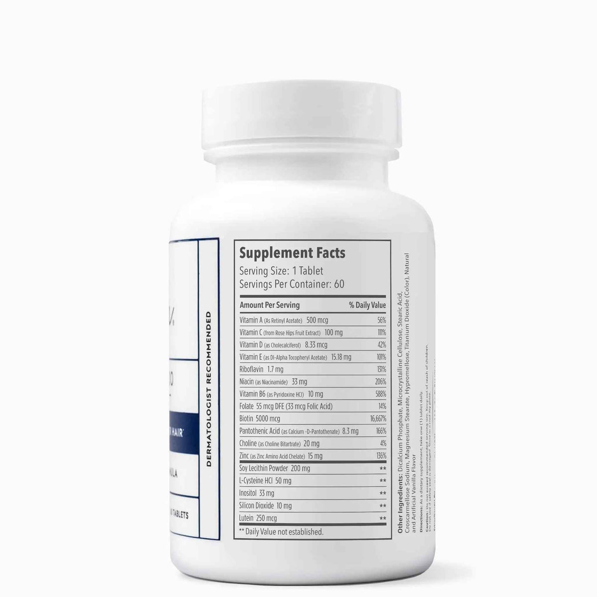Elon Matrix 5000 Complete Multivitamin — Skin, Hair and Nail Growth Vitamins — Healthy Hair Growth Vitamins for Women & Men