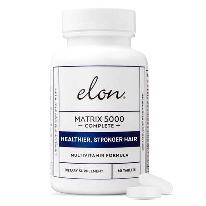 Elon Matrix 5000 Complete Multivitamin — Skin, Hair and Nail Growth Vitamins — Healthy Hair Growth Vitamins for Women & Men