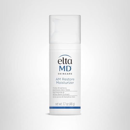 EltaMD AM Restore Face Moisturizer for Women and Men, Light Moisturizer Face Cream, Made with Niacinamide and Hyaluronic Acid, 1.7 oz Pump - PrimeBioHealth - canada supplements