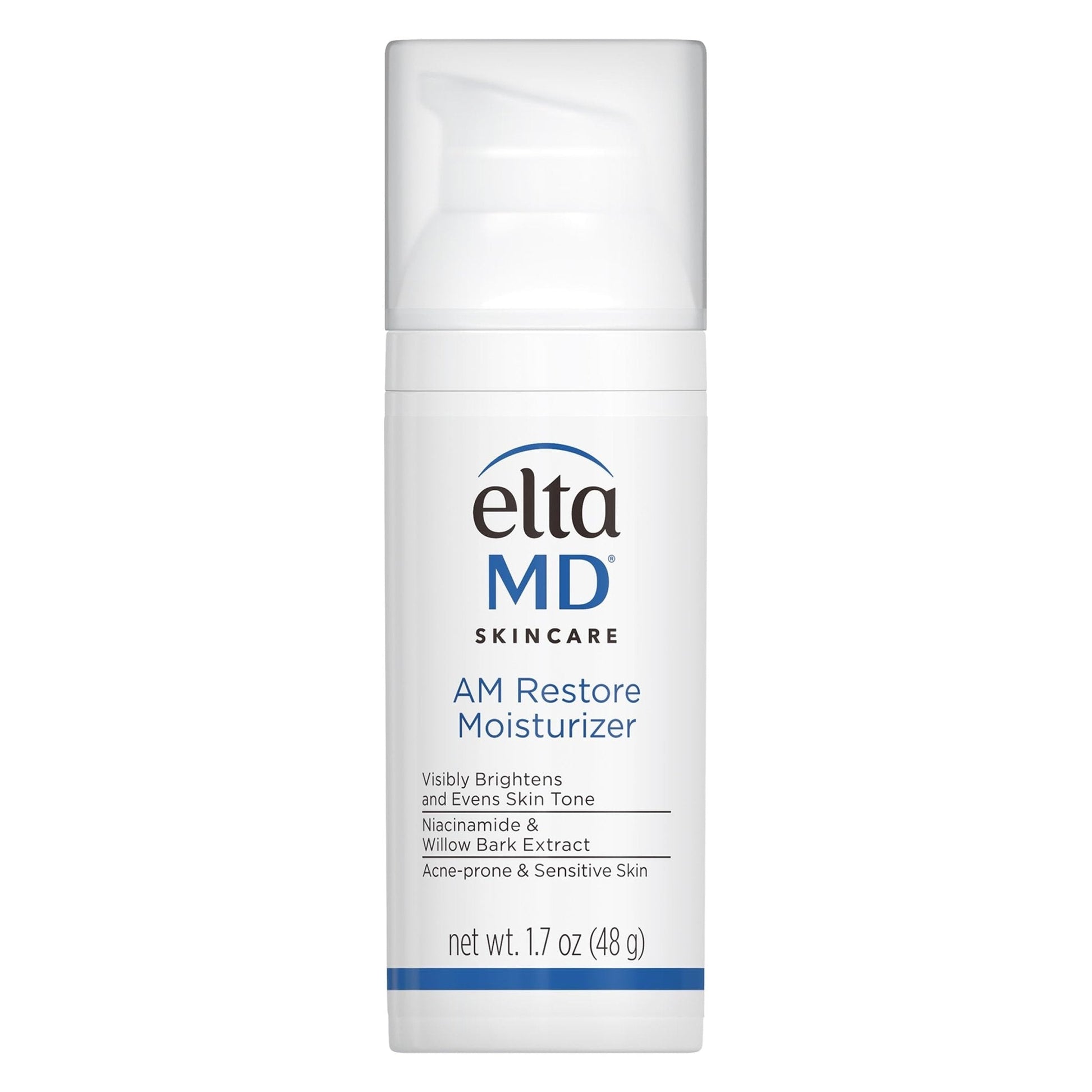 EltaMD AM Restore Face Moisturizer for Women and Men, Light Moisturizer Face Cream, Made with Niacinamide and Hyaluronic Acid, 1.7 oz Pump - PrimeBioHealth - canada supplements