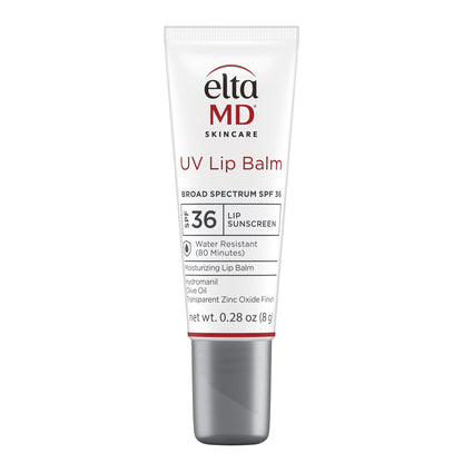 EltaMD UV Lip Balm SPF Sunscreen, Sunscreen Lip Balm with SPF 30+, Protects Dry Cracked Lips, Transparent Zinc Oxide, 0.28 Tube - PrimeBioHealth - canada supplements