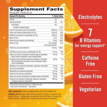 Emergen-C 1000mg Vitamin C Powder for Daily Immune Support Caffeine Free Vitamin C Supplements with Zinc and Manganese - PrimeBioHealth - canada supplements