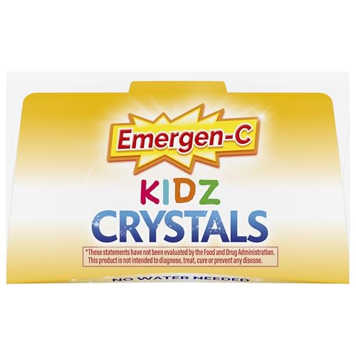 Emergen-C Kidz Crystals, On-the-Go Emergen-C Immune Support Supplement with Vitamin C, B Vitamins, Zinc and Manganese - PrimeBioHealth - canada supplements