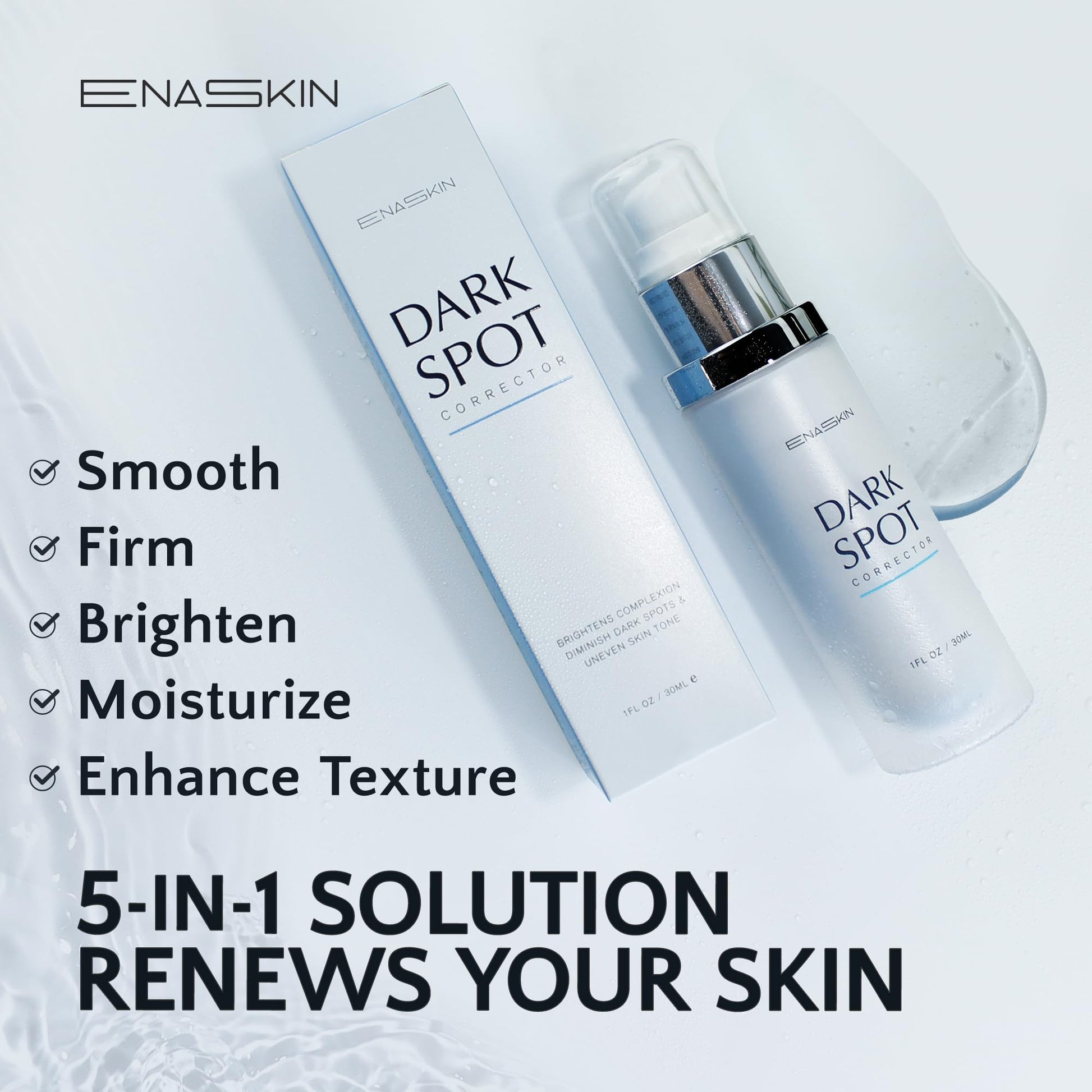 EnaSkin Dark Spot Remover Face & Body Serum: Age Spot Sun Spot Freckles Melasma Brown Spot - PrimeBioHealth - canada supplements