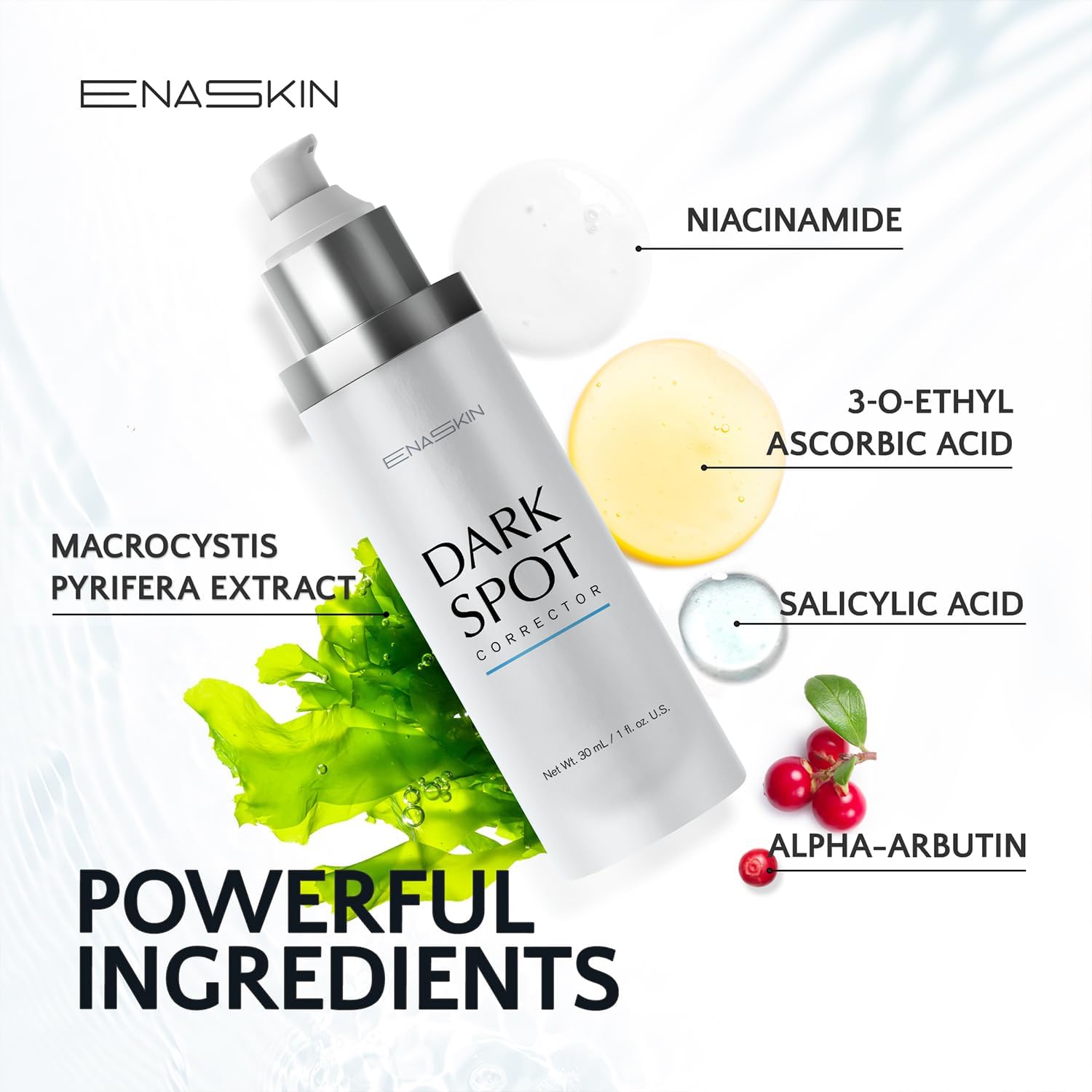 EnaSkin Dark Spot Remover for Face and Body: Advanced Formula Spot Corrector Cream to Fade Age Spots, Sun Spots, Freckles - PrimeBioHealth - canada supplements