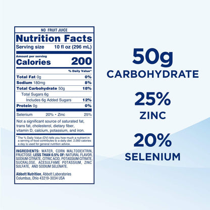 Ensure Pre-Surgery, Clear Carbohydrate Drink, Strawberry, 10 fl oz, 4 Count - PrimeBioHealth - canada supplements