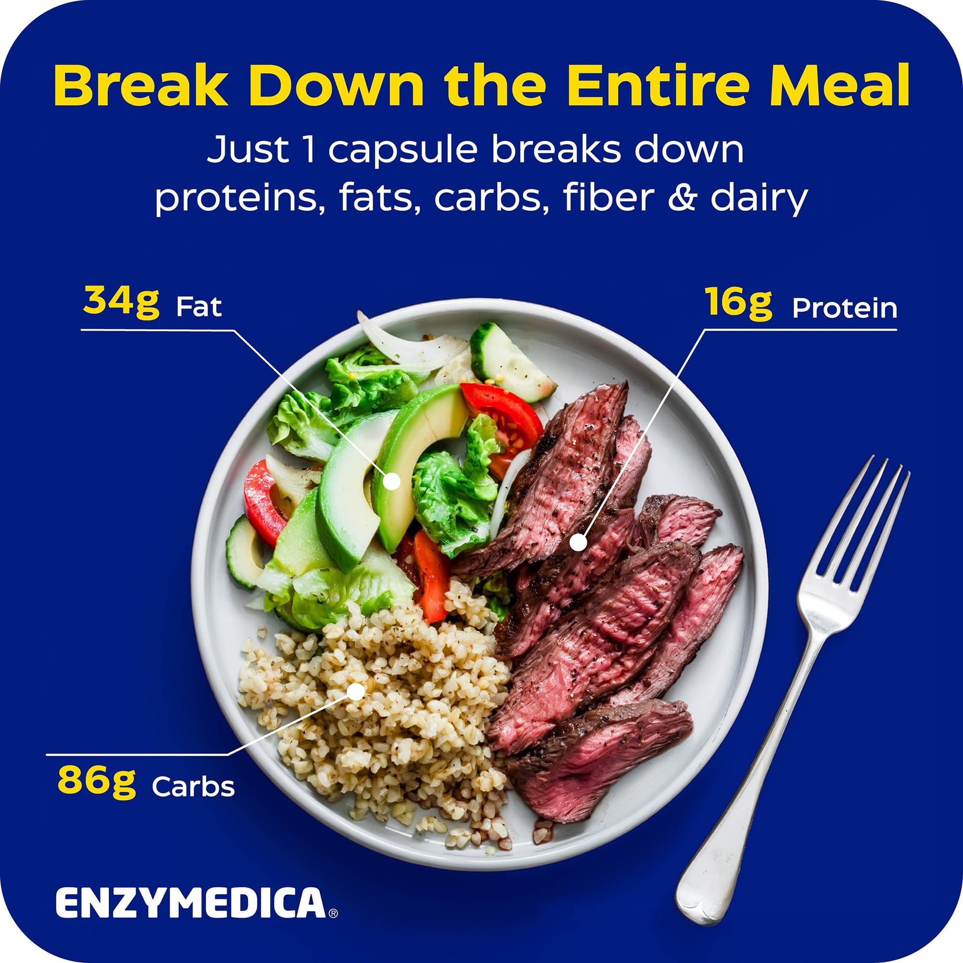 Enzymedica, Digest Gold + ATPro, Maximum Strength Enzymes, 45 Capsules - PrimeBioHealth - canada supplements
