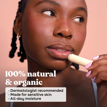 eos 100% Natural & Organic Lip Balm - Strawberry Sorbet, All-Day Moisture, Dermatologist Recommended for Sensitive Skin Care, Lip Care Products, 0.25 oz - PrimeBioHealth - canada supplements