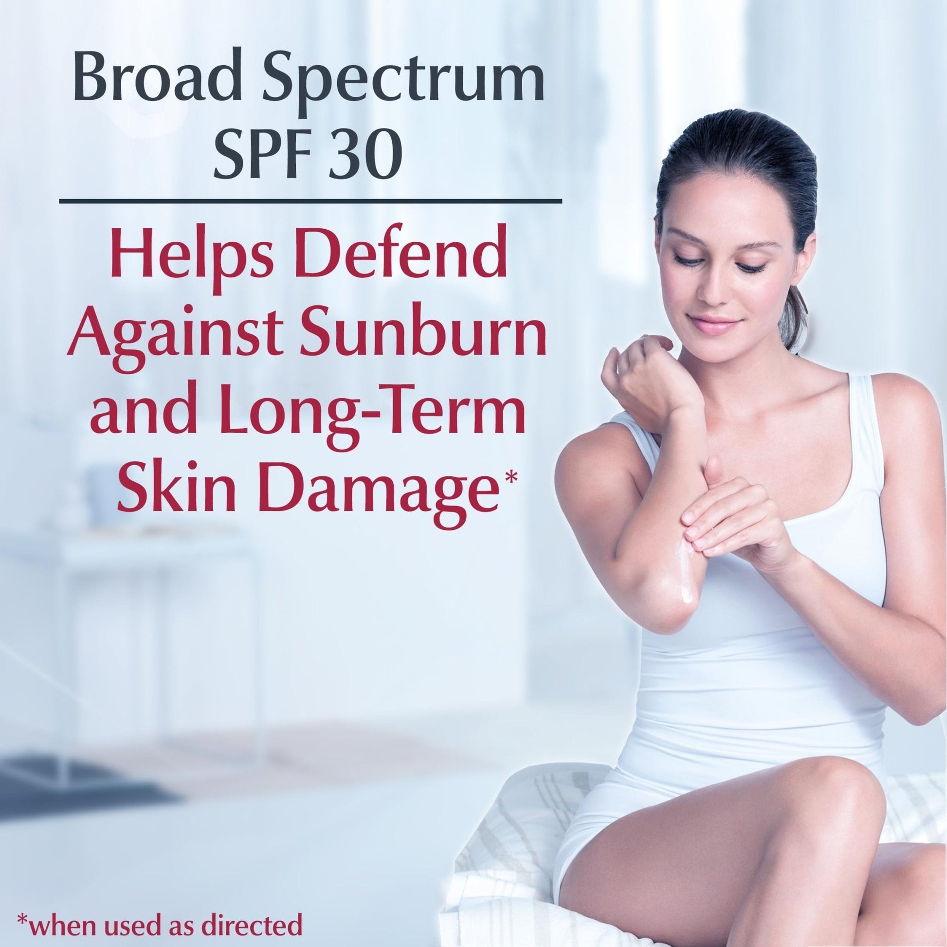 Eucerin Daily Hydration Broad Spectrum SPF 30 Sunscreen Body Cream for Dry Skin, Fragrance Free Sunscreen Moisturizer, 8 Oz Tube - PrimeBioHealth - canada supplements
