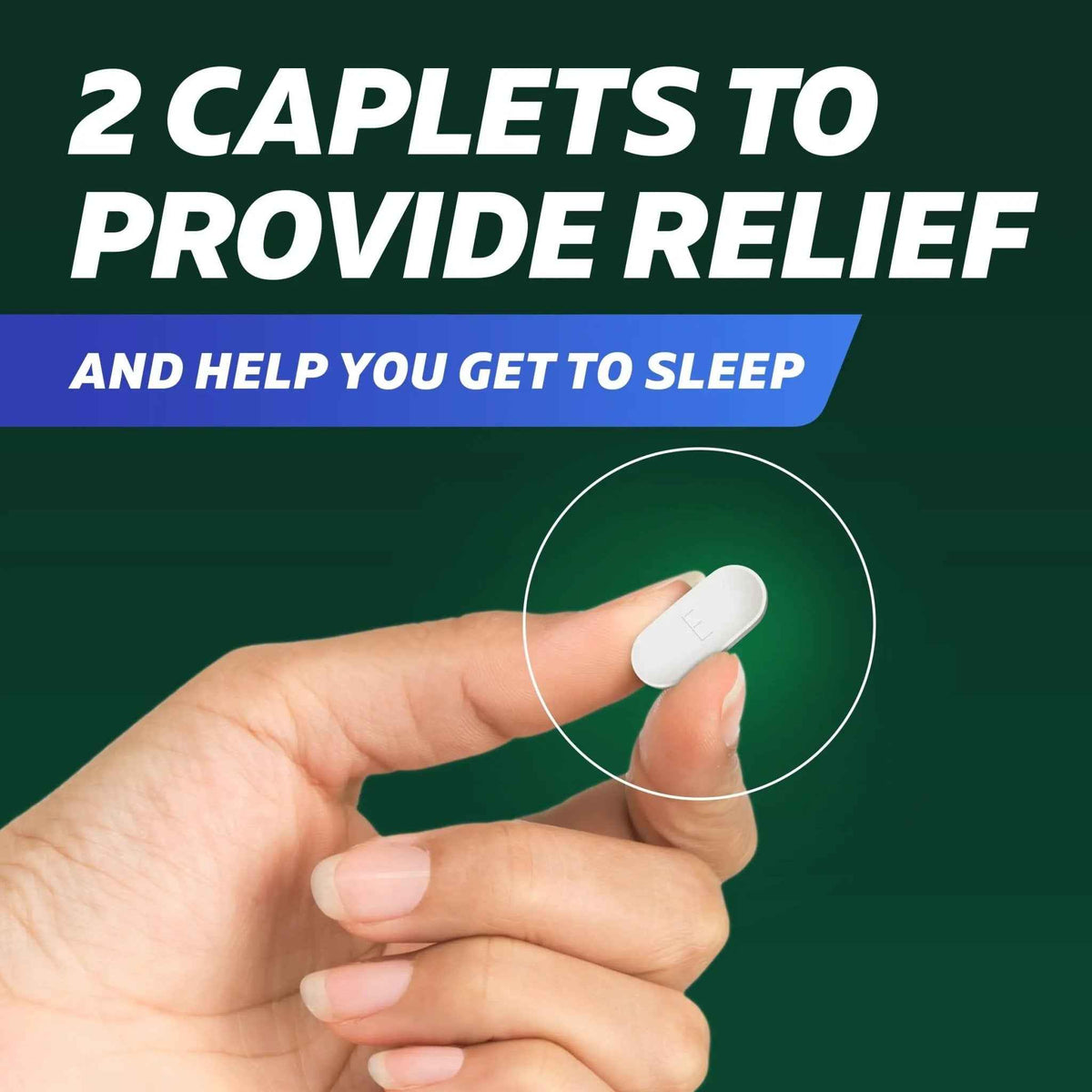 Excedrin PM for Headache Relief, Acetaminophen 250mg, Aspirin 250mg, Diphenhydramine Citrate 38mg, Pain Reliever, Nighttime Sleep-Aid, 100 Count