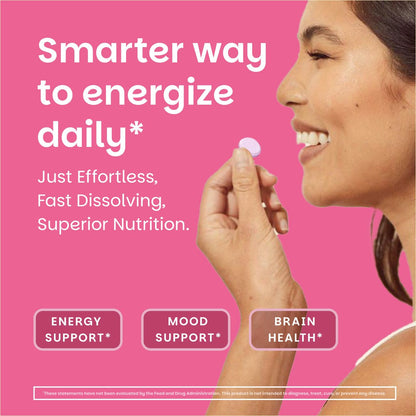 EZ Melts Dissolvable B12 2,500 mcg - Vitamin B12 for Energy & Immune Support - Non-GMO, Vegan & Gluten-Free - PrimeBioHealth - canada supplements