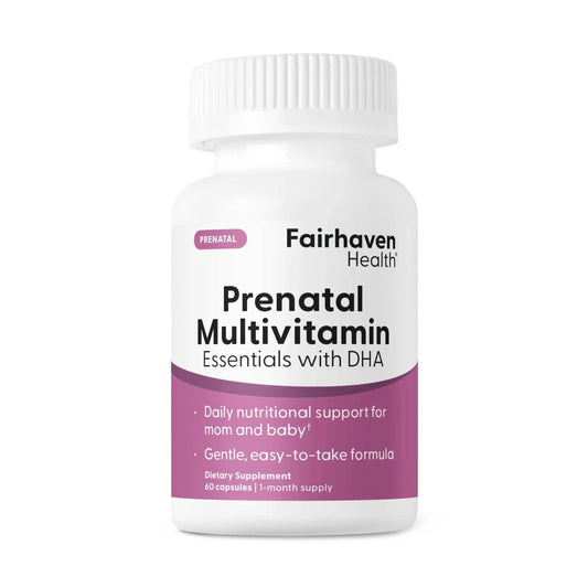 Fairhaven Health Prenatal Multivitamin Essentials with DHA | Prenatal Vitamins + DHA, Choline, Myo-Inositol | - PrimeBioHealth - canada supplements