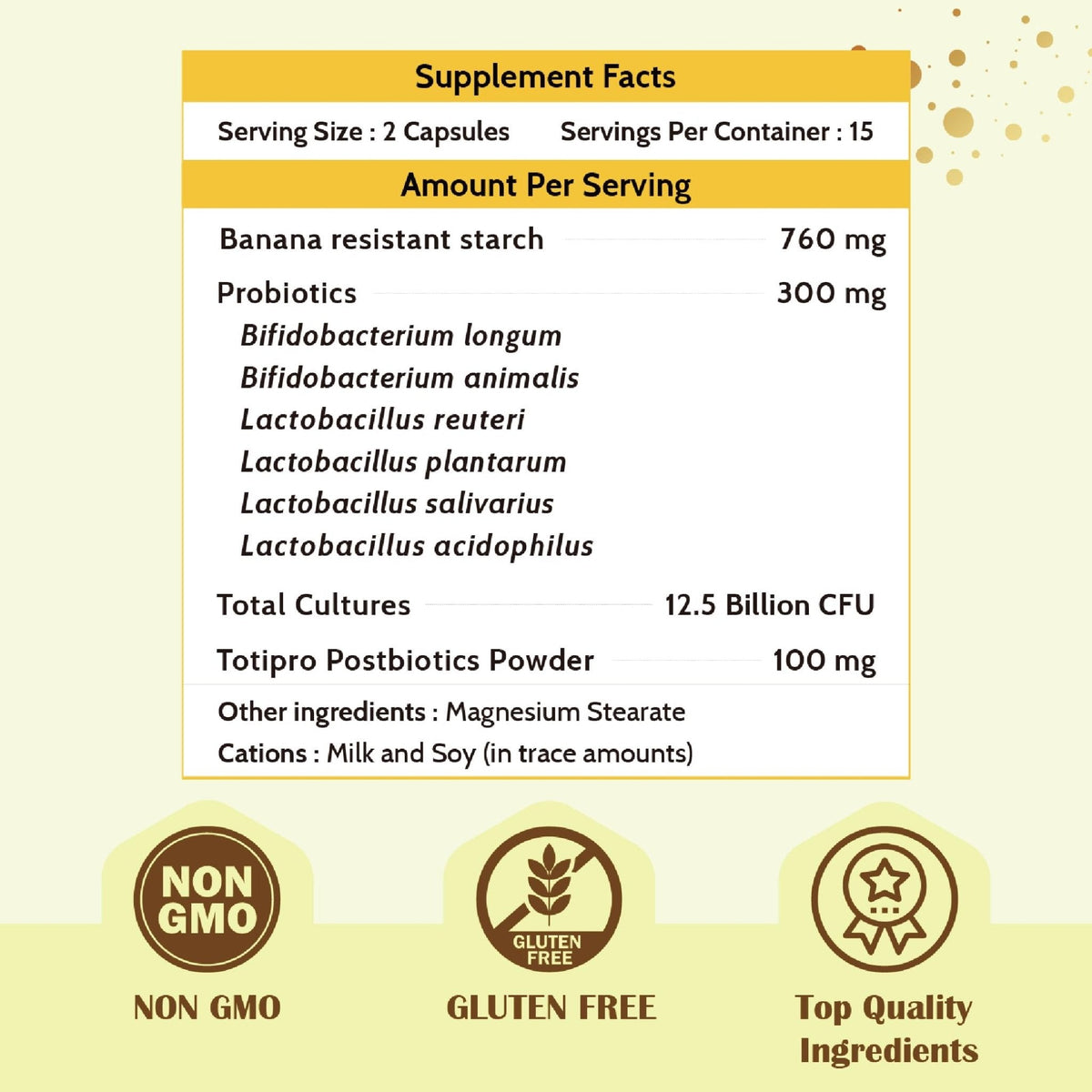 Fecula Biotech Synbiotic for Gut Health | 3-in-1 Daily Prebiotic, Probiotic, Postbiotic for Digestive Health, Bloat & Immune Support - PrimeBioHealth - canada supplements