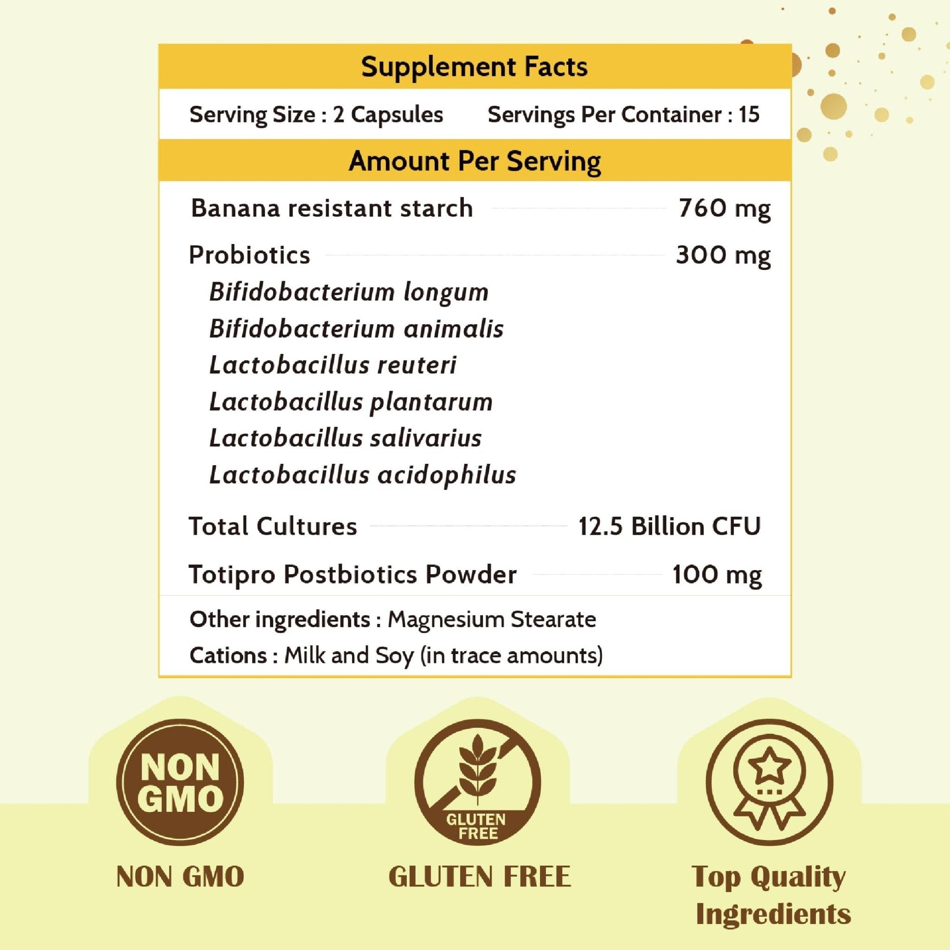 Fecula Biotech Synbiotic for Gut Health | 3-in-1 Daily Prebiotic, Probiotic, Postbiotic for Digestive Health, Bloat & Immune Support - PrimeBioHealth - canada supplements