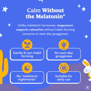 FIRST DAY Kids Magnesium Citrate Gummies (Ages 4+) with No Melatonin | Calm Kids Magnesium Gummies | Bedtime Supplement for Better Sleep with Suntheanine - PrimeBioHealth - canada supplements