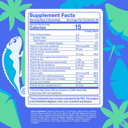 FIRST DAY Vitamins for Teens - Teen Multi Vitamins for Girls & Boys 12-17, Organic Fruit & Veggie Blend - 12 Key Nutrients: Vitamins A - PrimeBioHealth - canada supplements