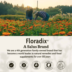 Floradix Kinder Love Children's Multivitamin - Herbal Supplement - Liquid Multivitamin for Kids - Vitamins A, C, D & E, Calcium & More