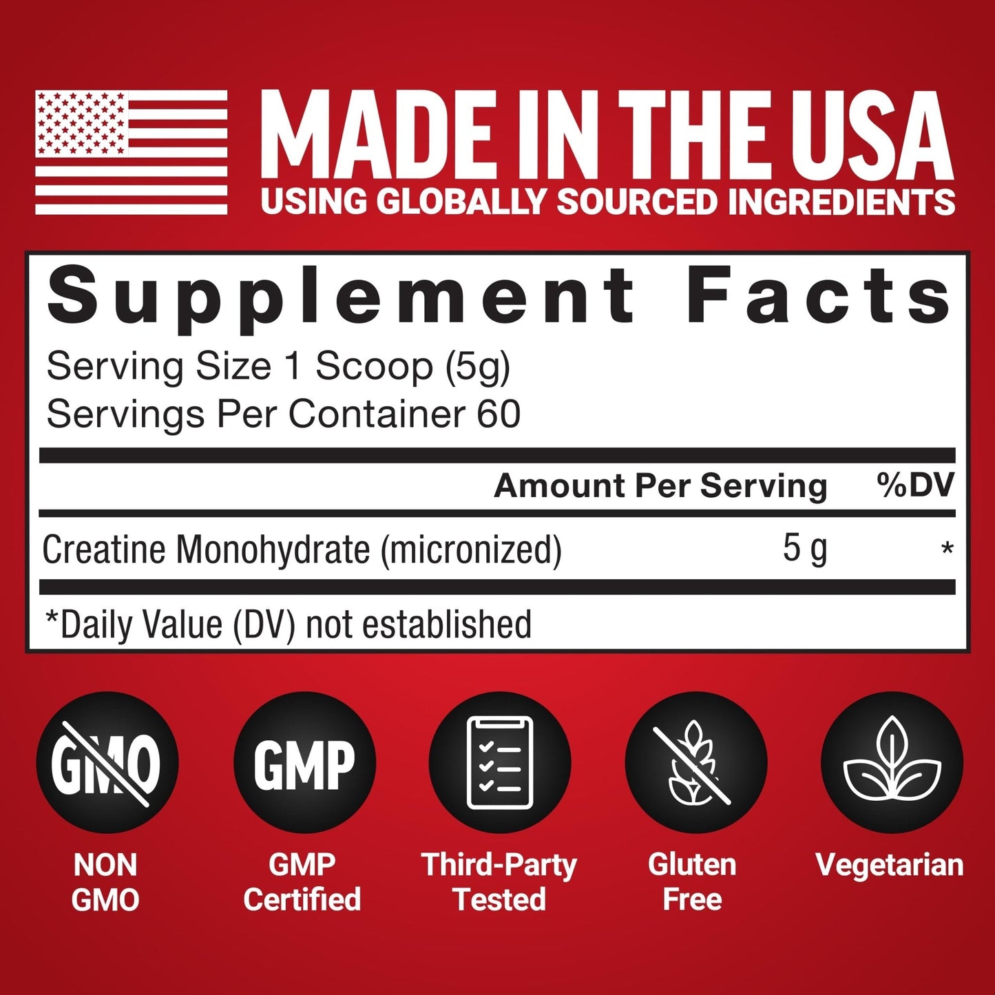Force Factor Creatine Monohydrate Powder, 5g Micronized Dose to Support Muscle Growth, Strength, Recovery, Cognitive Health & Memory - PrimeBioHealth - canada supplements