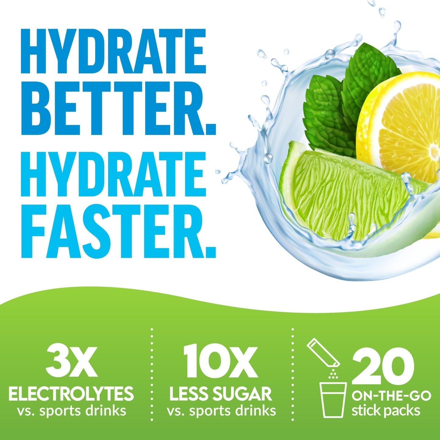 Force Factor Liquid Labs Electrolytes Powder Packets—Lemon Lime—Hydration Packets to Make Electrolyte Water with 5 Essential Electrolytes, Vitamins, Minerals - PrimeBioHealth - canada supplements