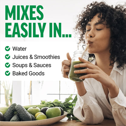 Force Factor Smarter Greens Daily Wellness Powder, Greens Superfood Powder to Support Gut Health, Bloating, & Digestion, with 40+ Superfoods - PrimeBioHealth - canada supplements