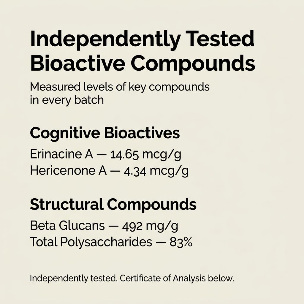 Forest Super Foods Lions Mane Supplement Capsules (120 Capsules) Organic Lions Mane Mushroom | Memory Lift Brain Supplement for Focus and Productivity. Lion Mane, Grown & Made in Australia - PrimeBioHealth - canada supplements