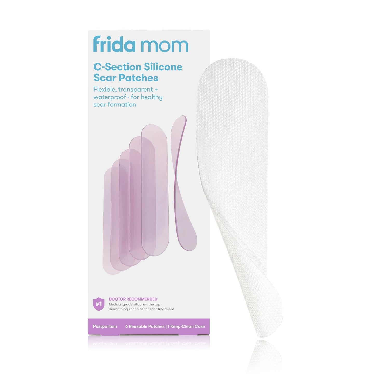 Frida Mom C-Section Silicone Strips, C-Section Recovery Must Have Scar Patches, Reusable Medical Grade Treatment - PrimeBioHealth - canada supplements